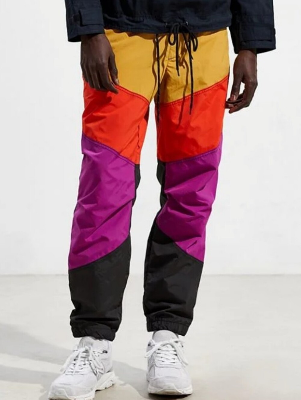 Urban Outfitters Colorblock Wind Pant Size Small